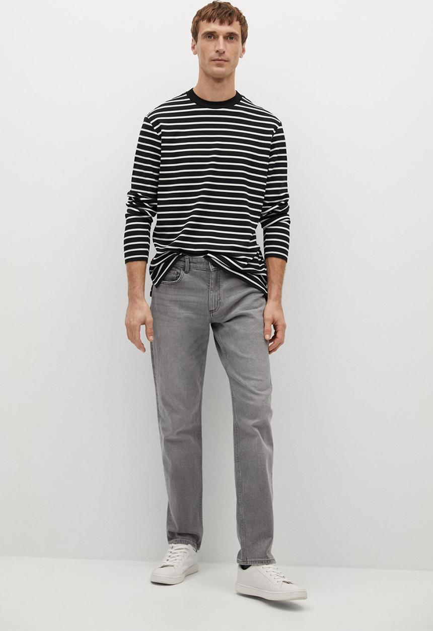 MANGO - T-shirt mauricio - black
