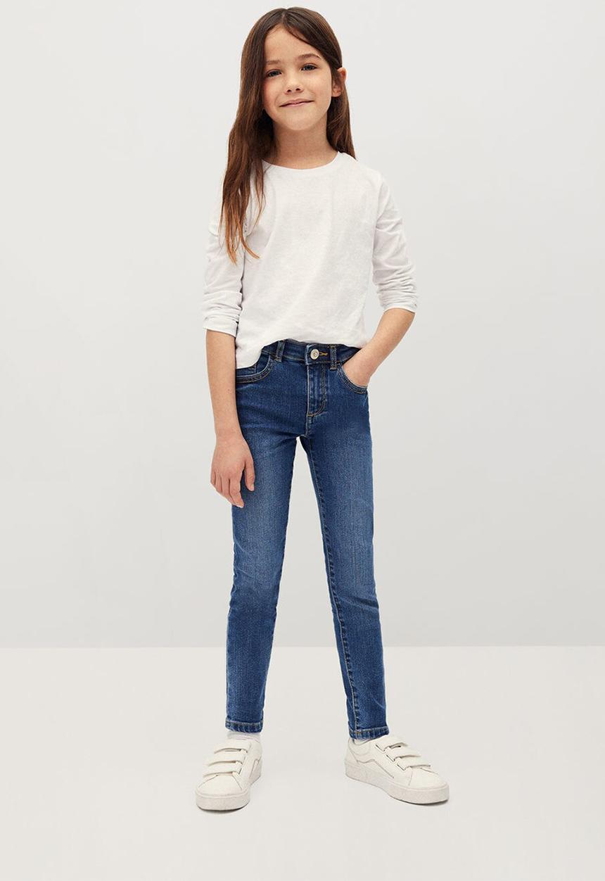 MANGO - Jeans skinny - blue