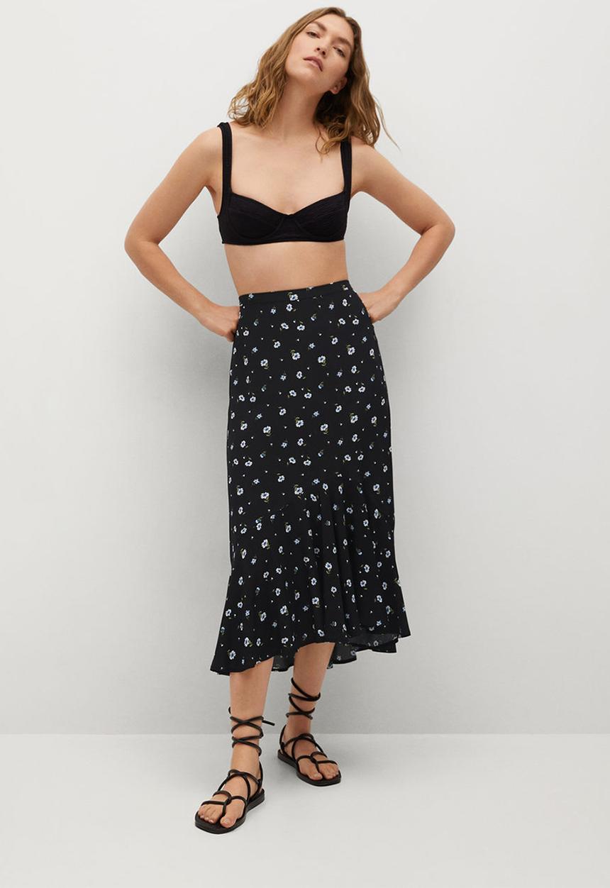 MANGO - Skirt daniela - black
