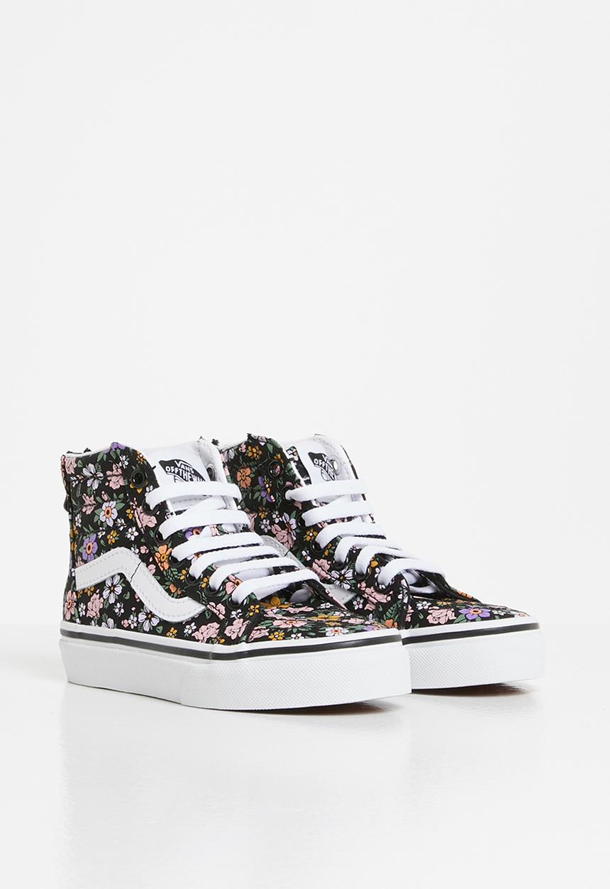 Vans - Uy sk8-hi zip - (fun floral) black/true white