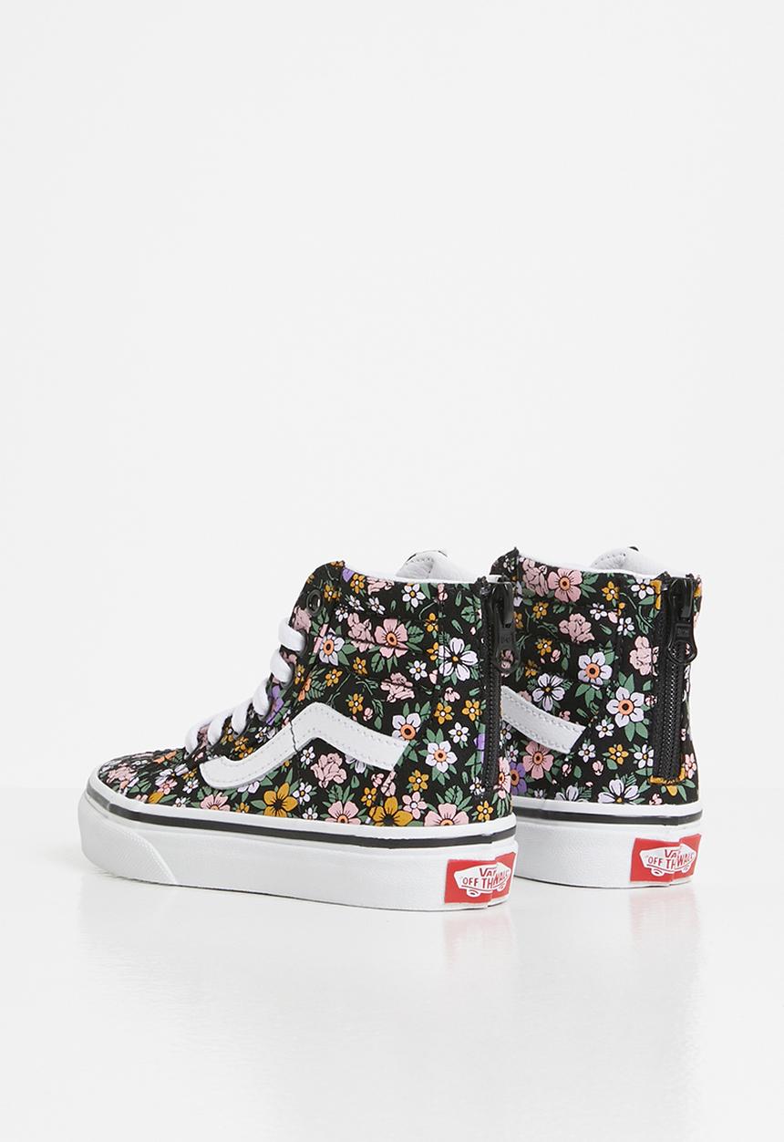 Vans - Uy sk8-hi zip - (fun floral) black/true white