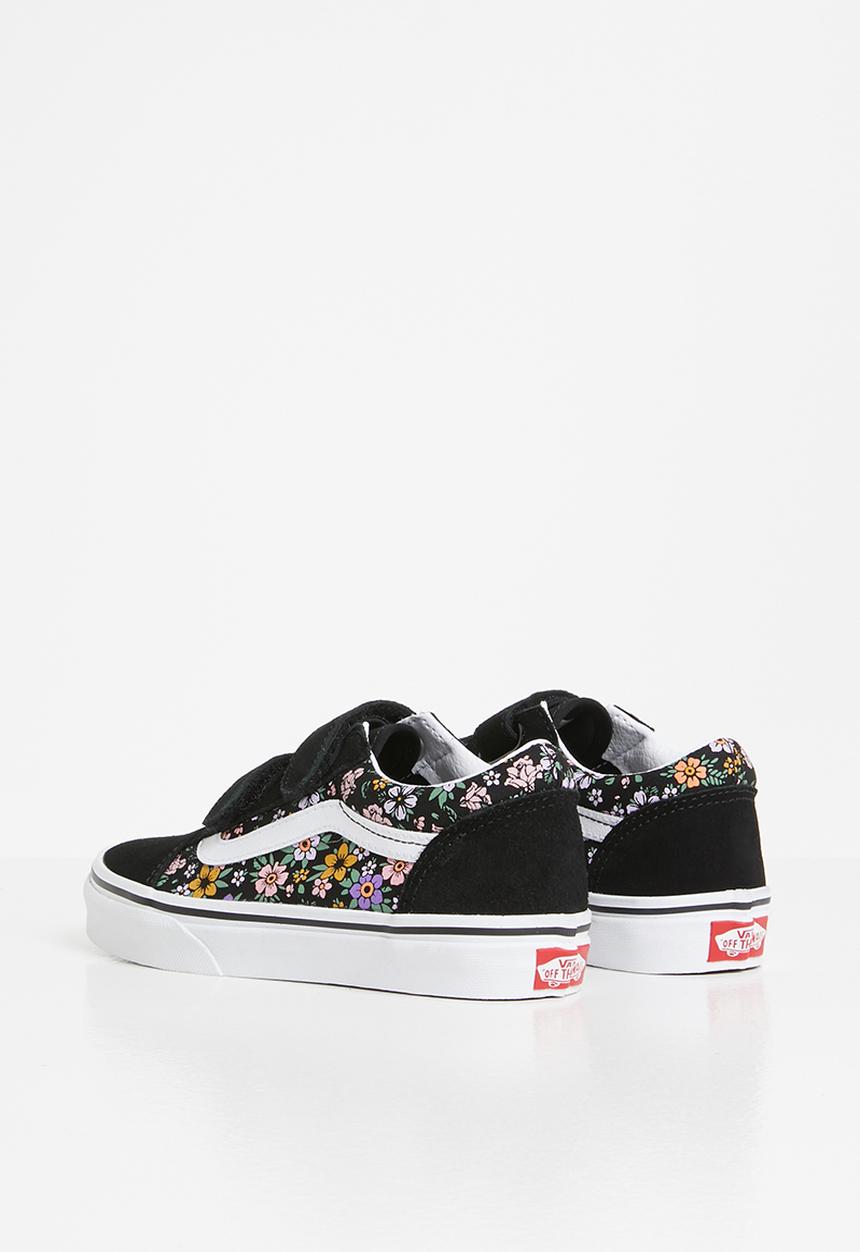 Vans - Uy old skool v - (fun floral) black/true white