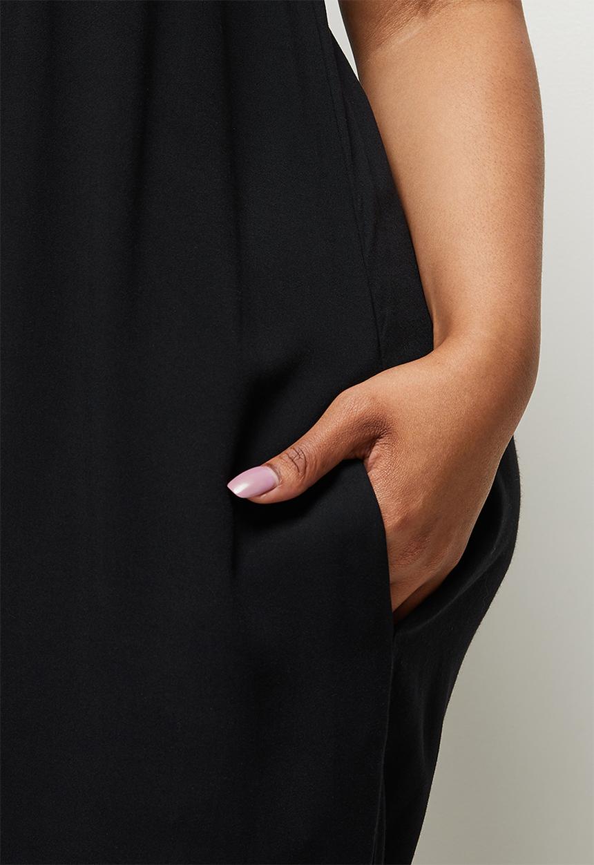 edit Plus - Easy fitting jumpsuit - black
