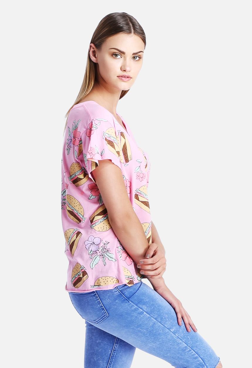 Wildfox - Hamburgers Tee
