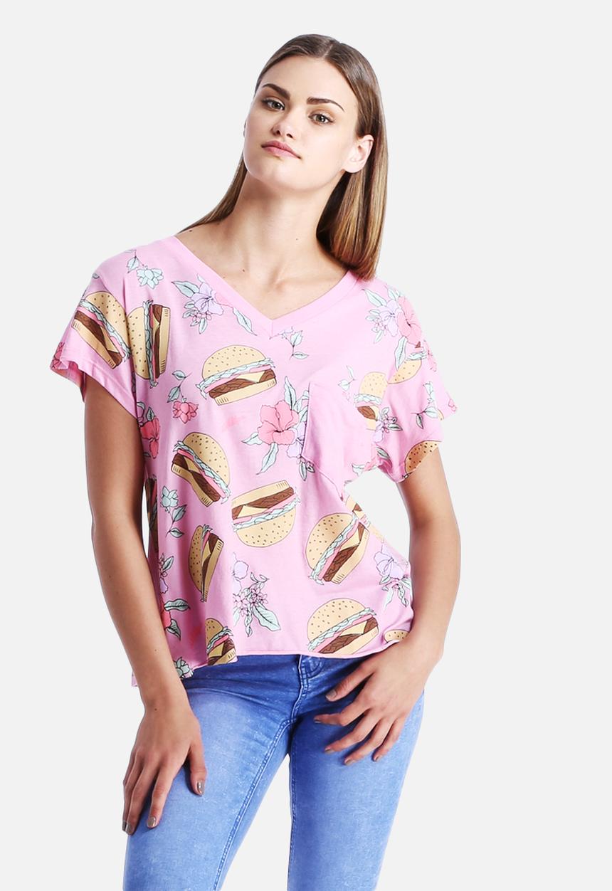 Wildfox - Hamburgers Tee
