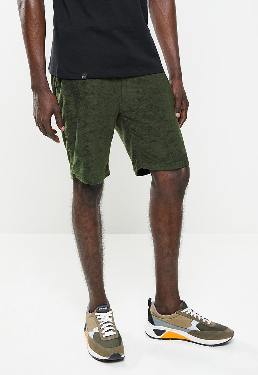 Brave Soul - Chatswor drawcord essential shorts - khaki