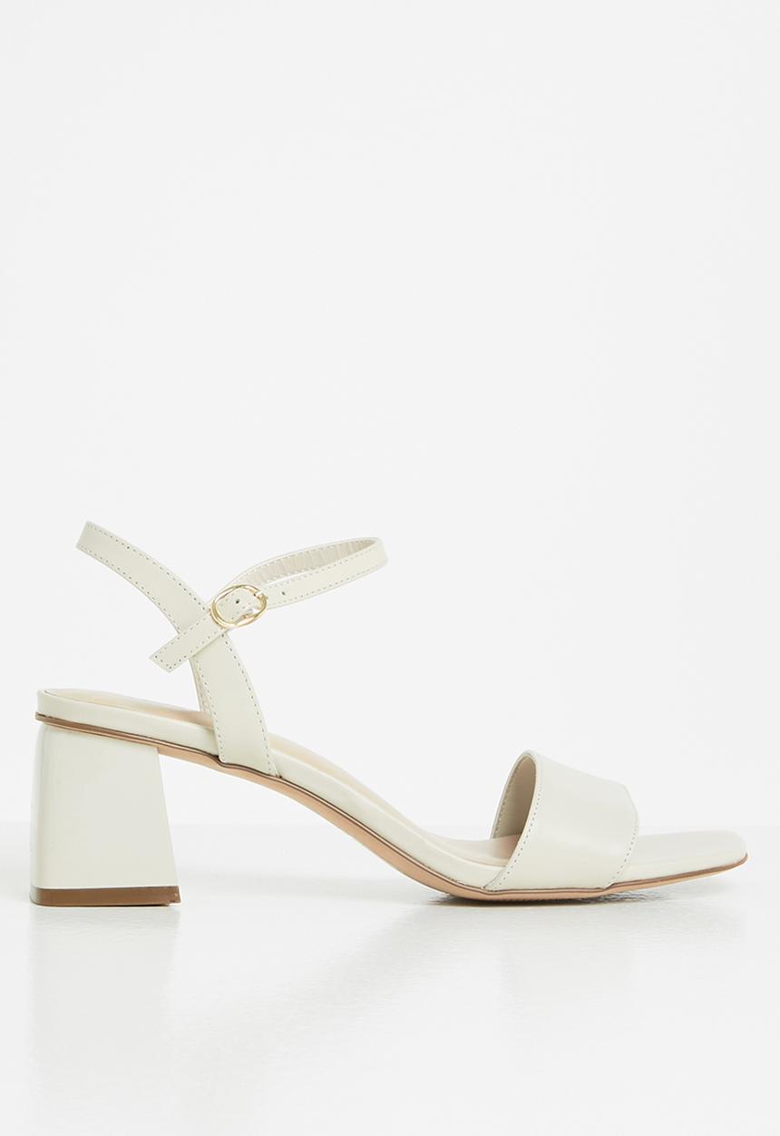 ALDO - Gleawia0 block heel - cream 