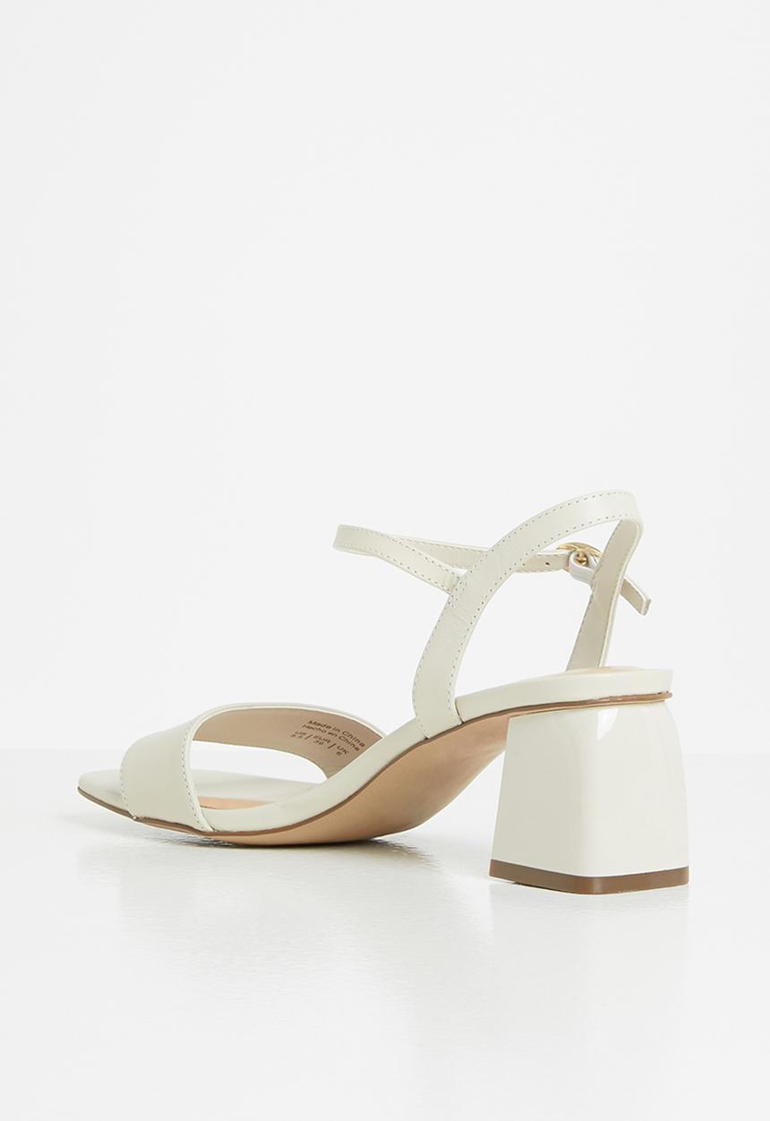 ALDO - Gleawia0 block heel - cream 