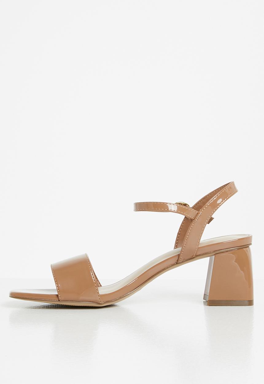ALDO - Gleawia0 block heel - light brown