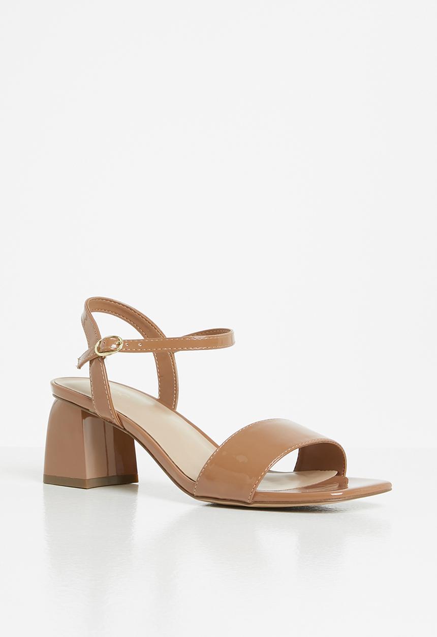 ALDO - Gleawia0 block heel - light brown