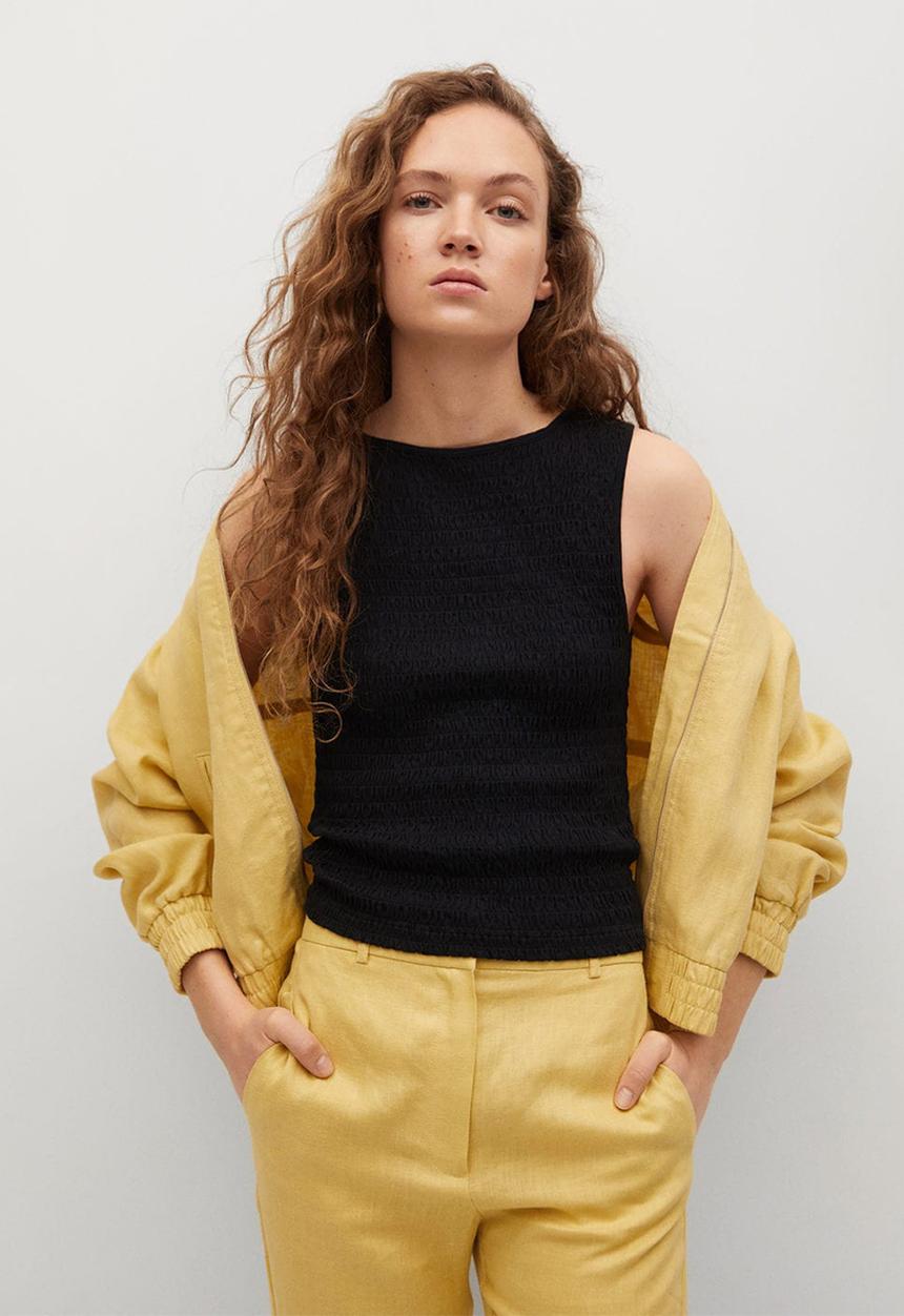 MANGO - Top alberta - black