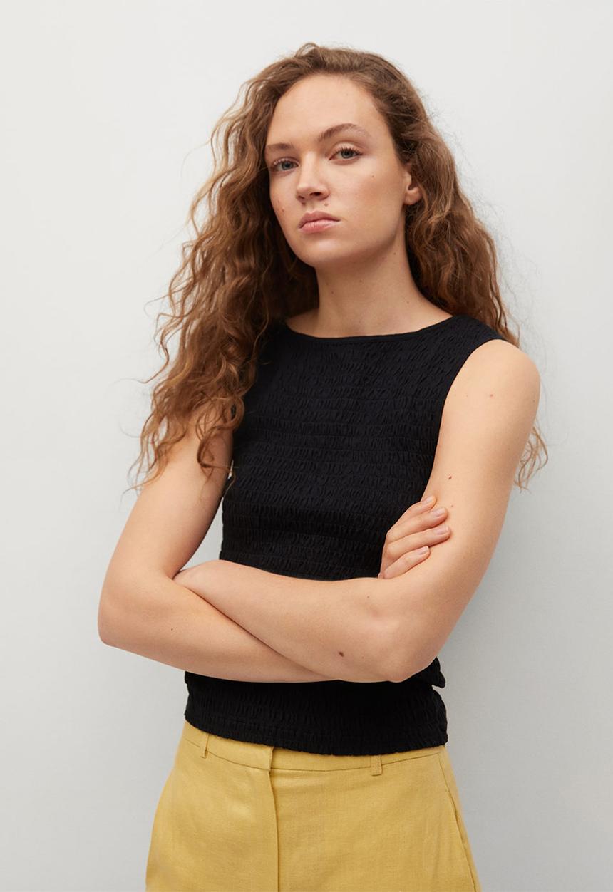 MANGO - Top alberta - black