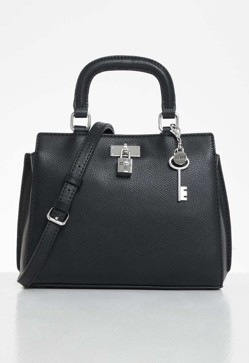 GUESS - Meera satchel - black