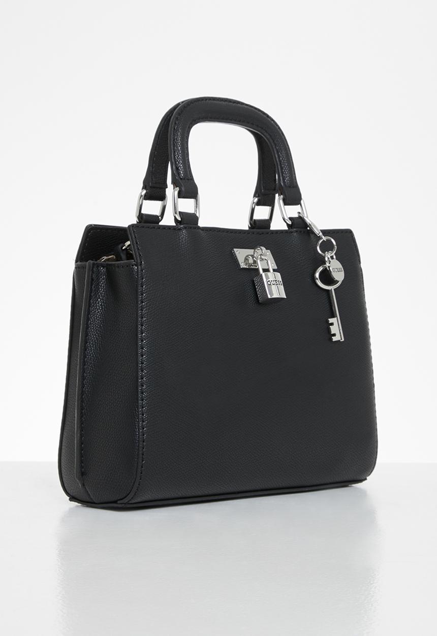 GUESS - Meera satchel - black