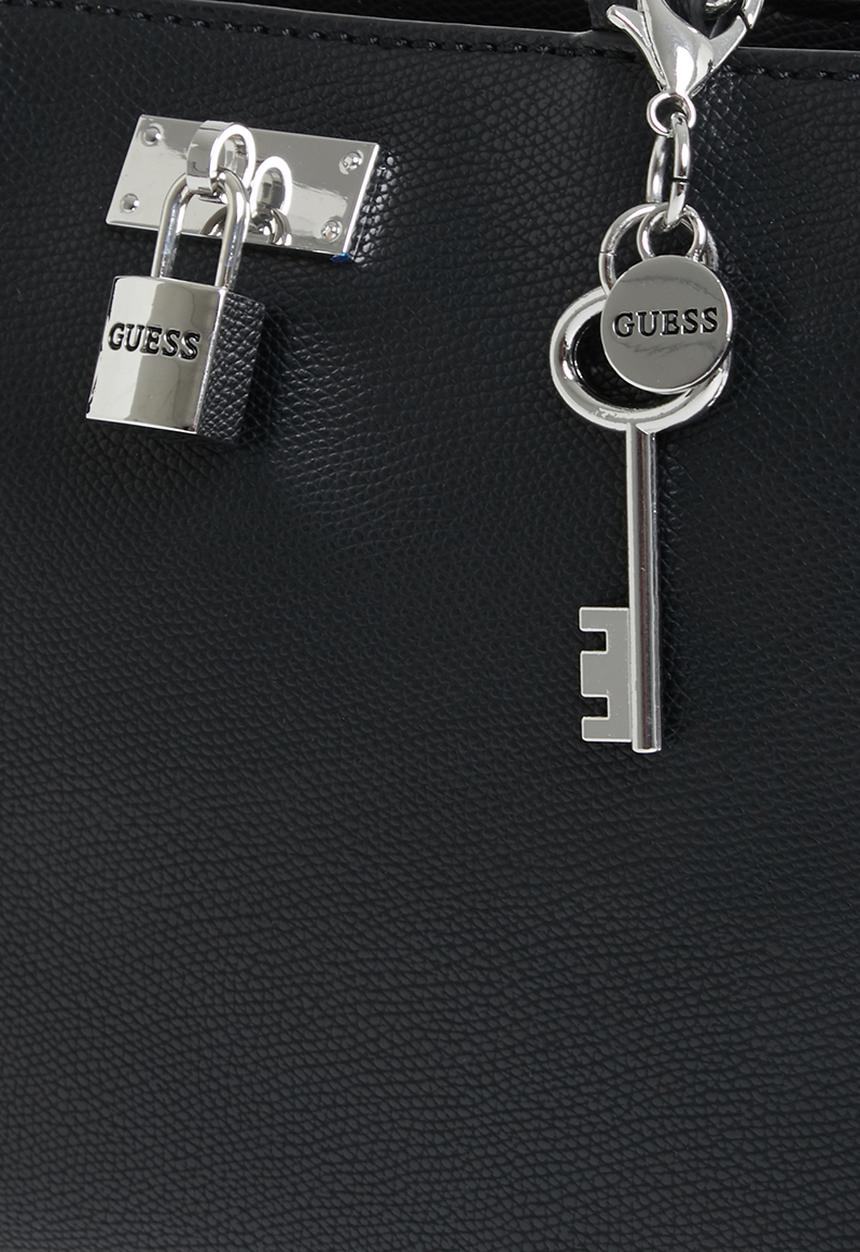 GUESS - Meera satchel - black