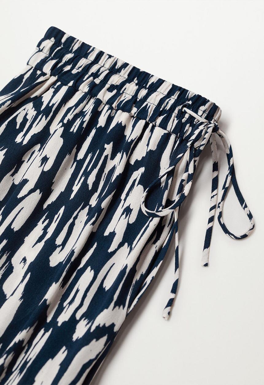 MANGO - Trousers kim - navy