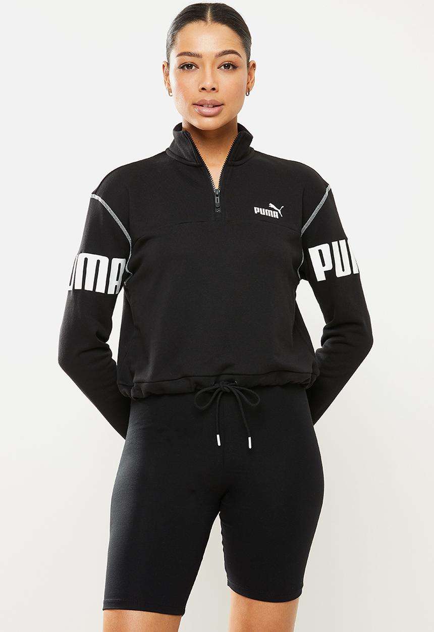 PUMA - Puma power half-zip crew tr - puma black