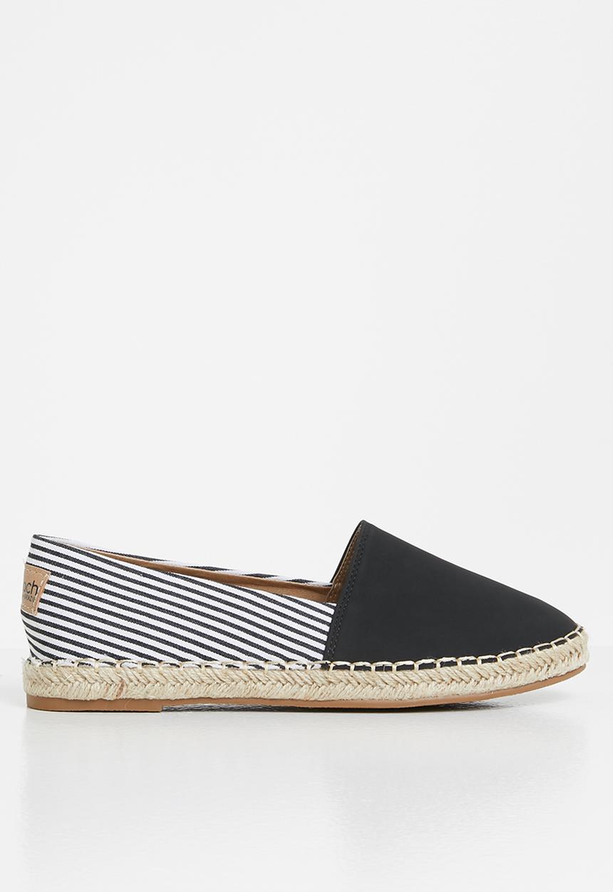 Viabeach - Espa3 espadrille - black & white 