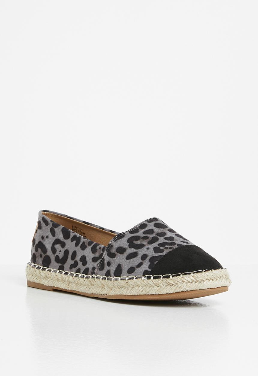 Viabeach - Espa7 espadrille - grey & black