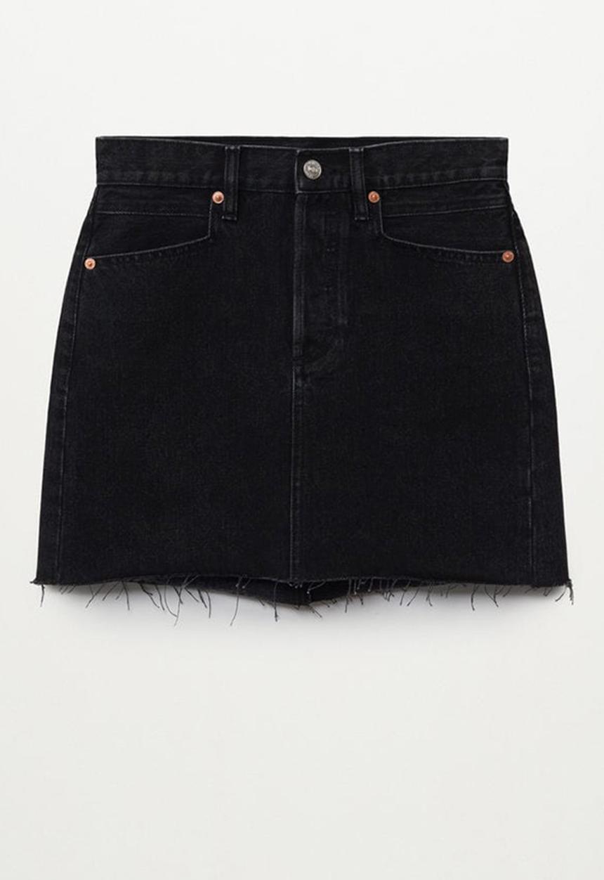 MANGO - Skirt rachel - open grey