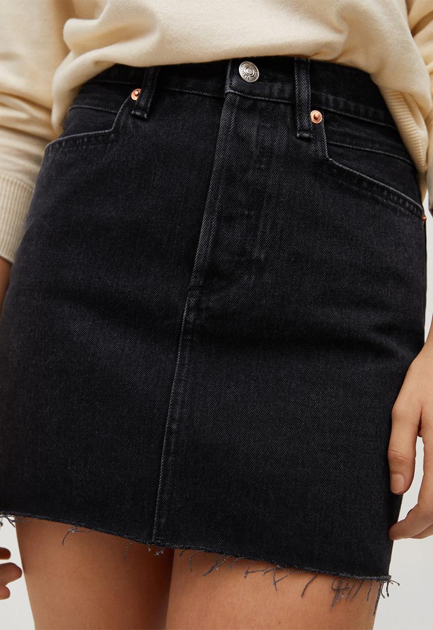 MANGO - Skirt rachel - open grey