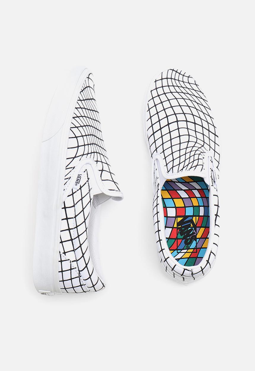 Vans - Classic slip-on - (u-paint) warp checkerboard