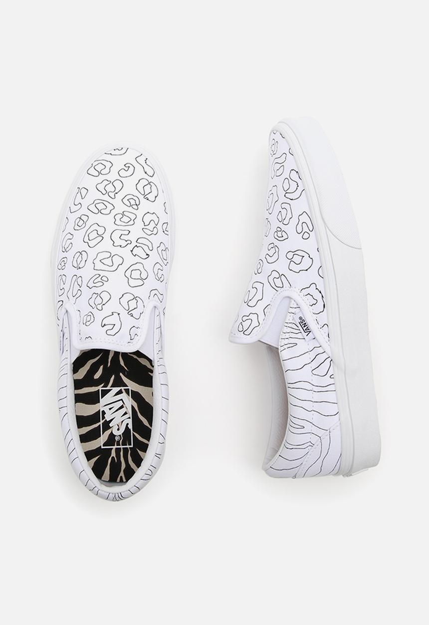 Vans - Classic slip-on - (u-paint) leopard/zebra