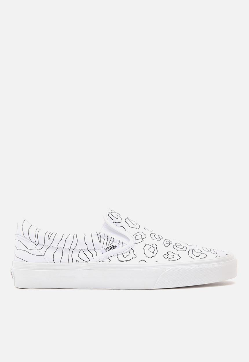 Vans - Classic slip-on - (u-paint) leopard/zebra