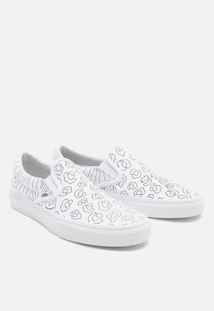 Vans - Classic slip-on - (u-paint) leopard/zebra