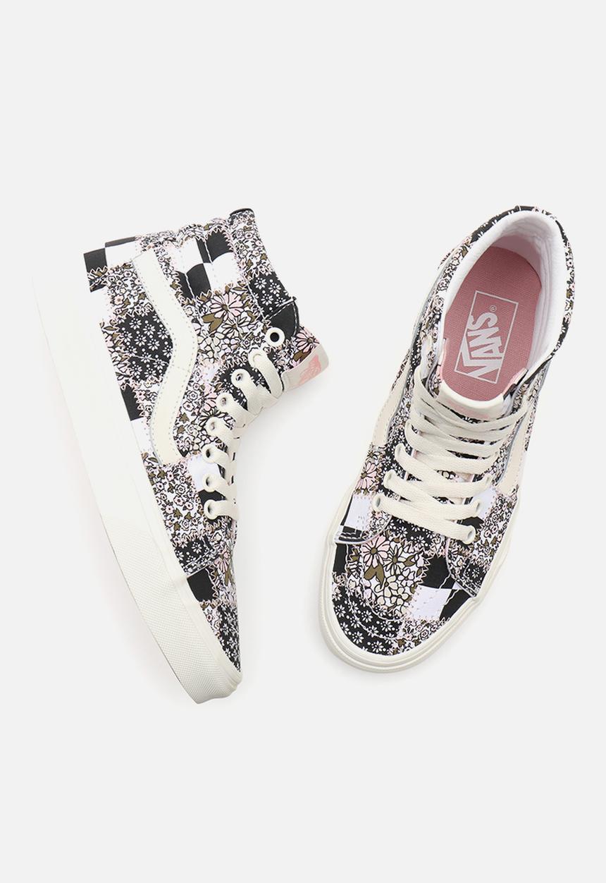 Vans - Sk8-hi - (patchwork floral) multi/marshmallow