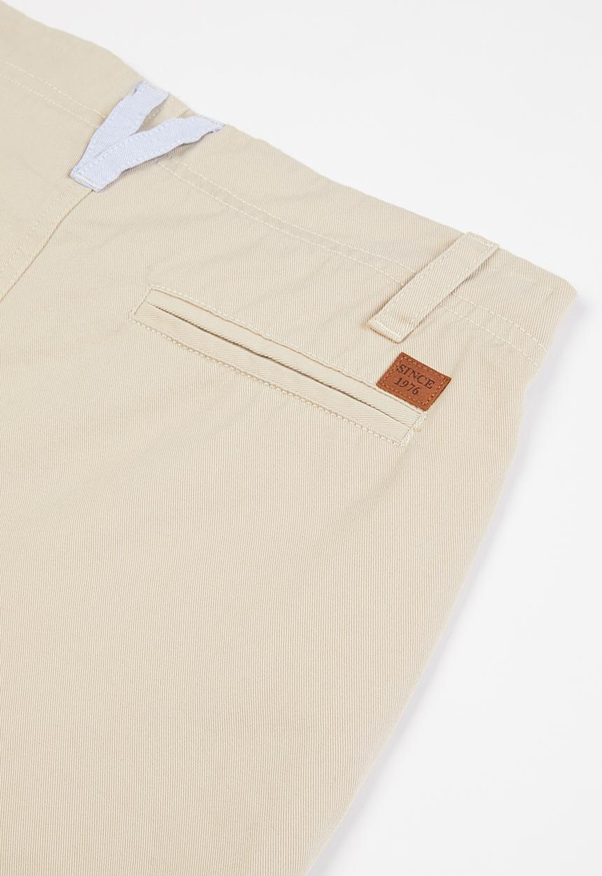POLO - Boys Andrew chino short - stone