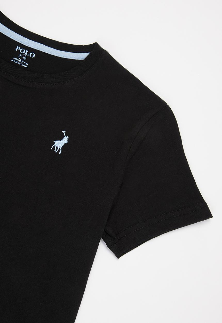 POLO - Boys Rick short sleeve tee - black