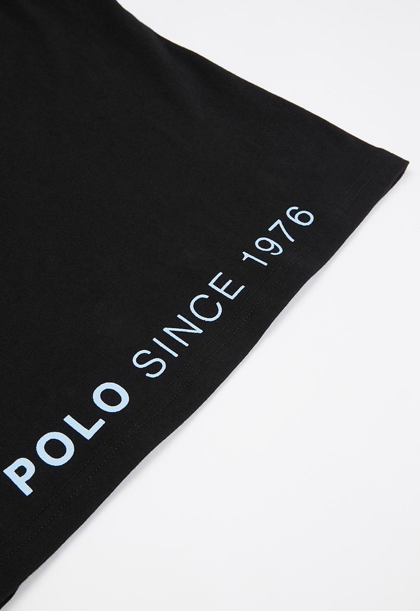 POLO - Boys Rick short sleeve tee - black