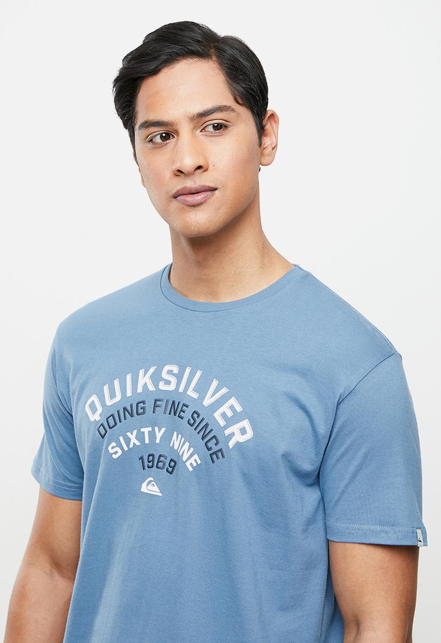 Quiksilver - Uptown short sleeve tee - blue