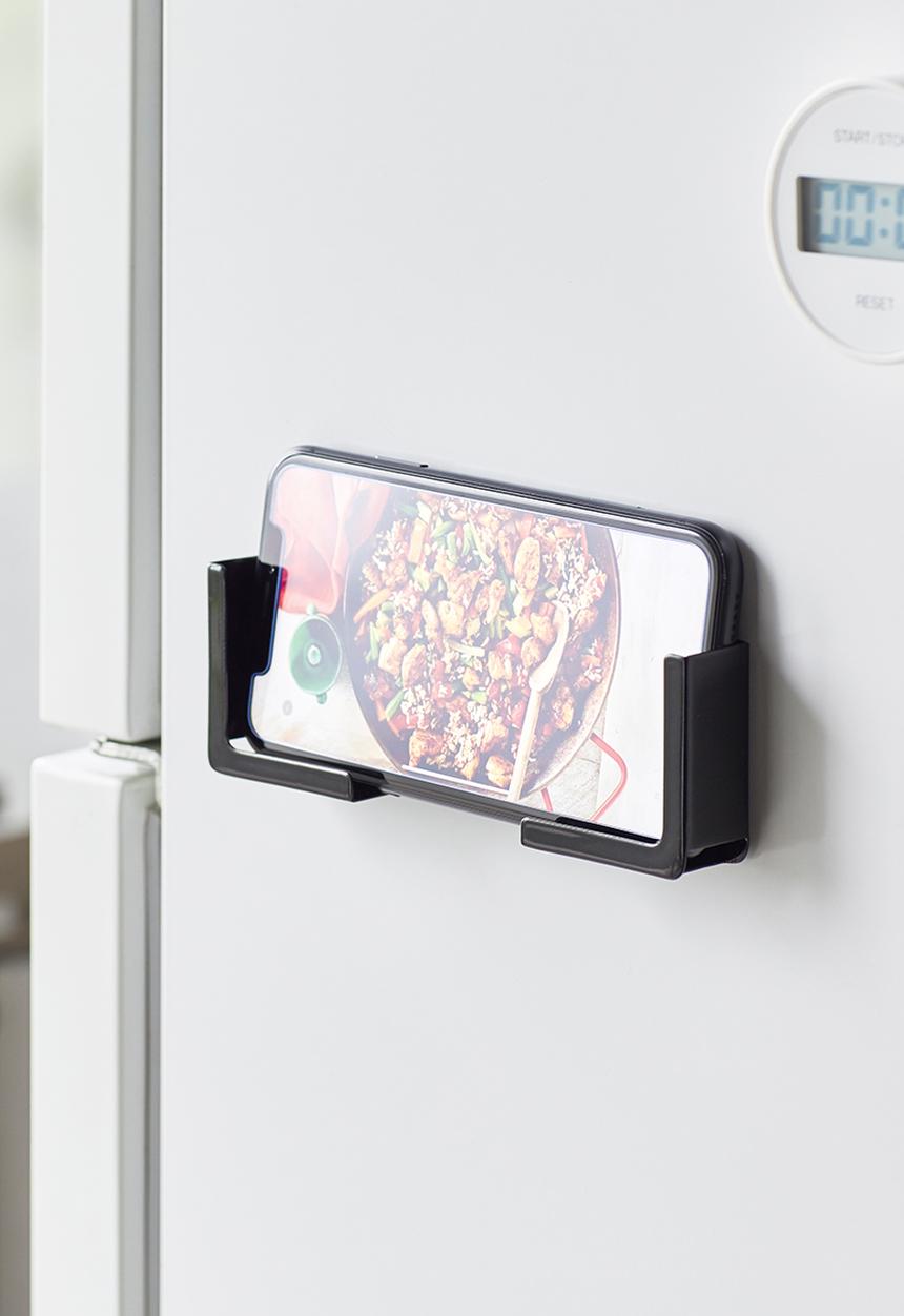 Yamazaki - Tower magnetic tablet holder - black