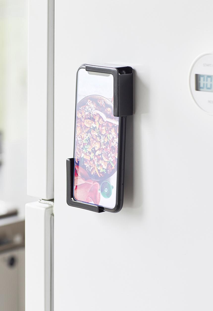 Yamazaki - Tower magnetic tablet holder - black