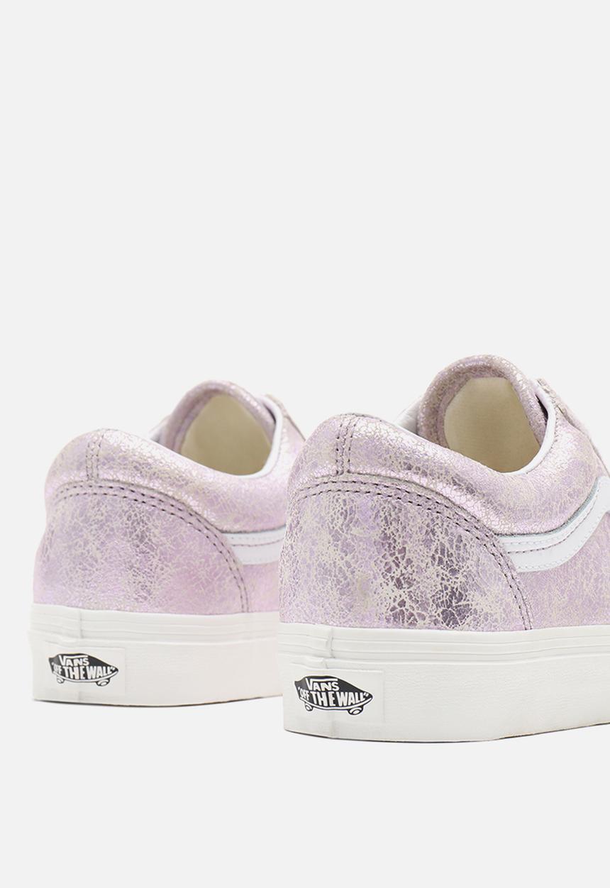 Vans - Old skool - (cracked leather) rose gold/blanc de blanc