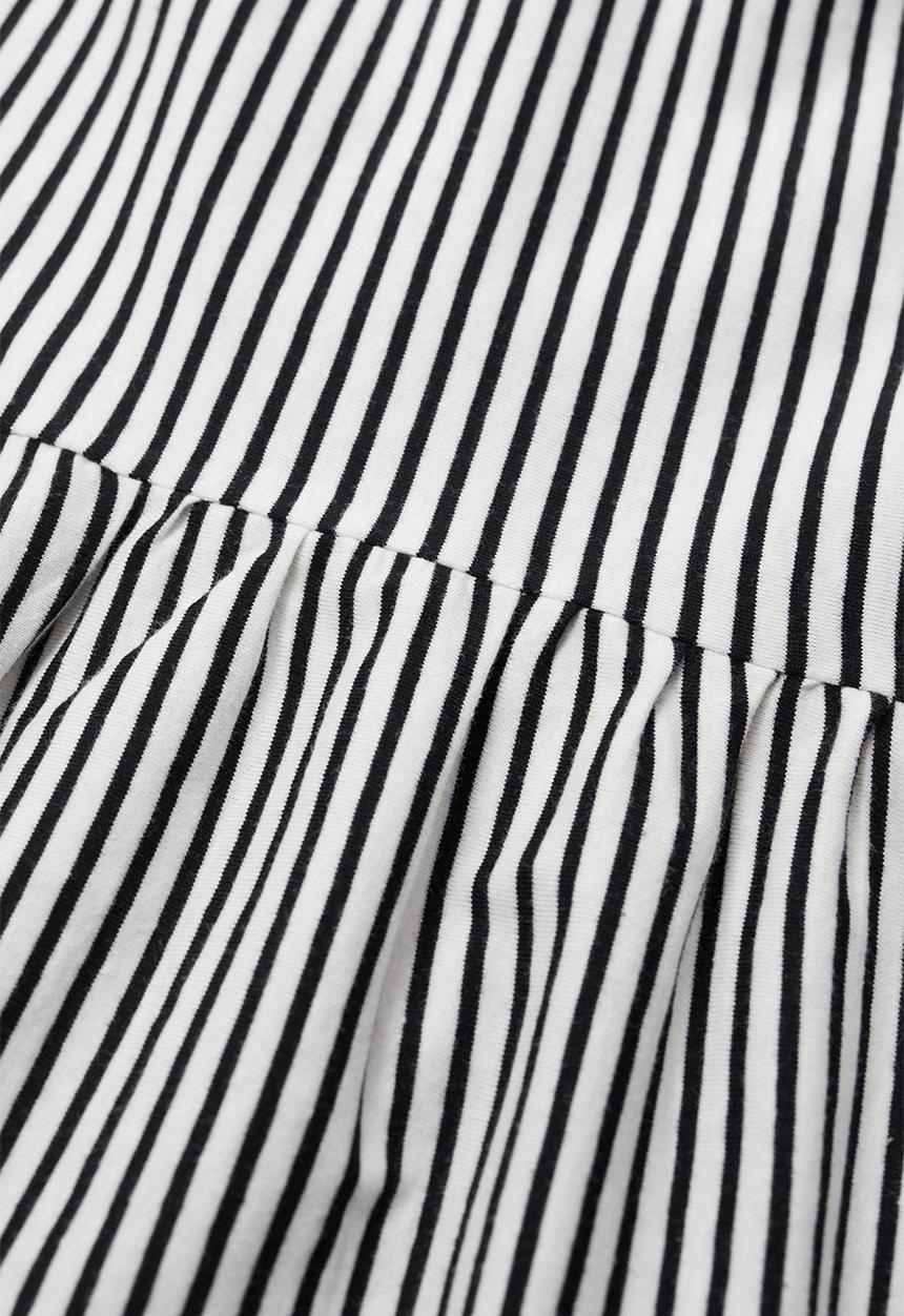 MANGO - Dress maroto - white & black