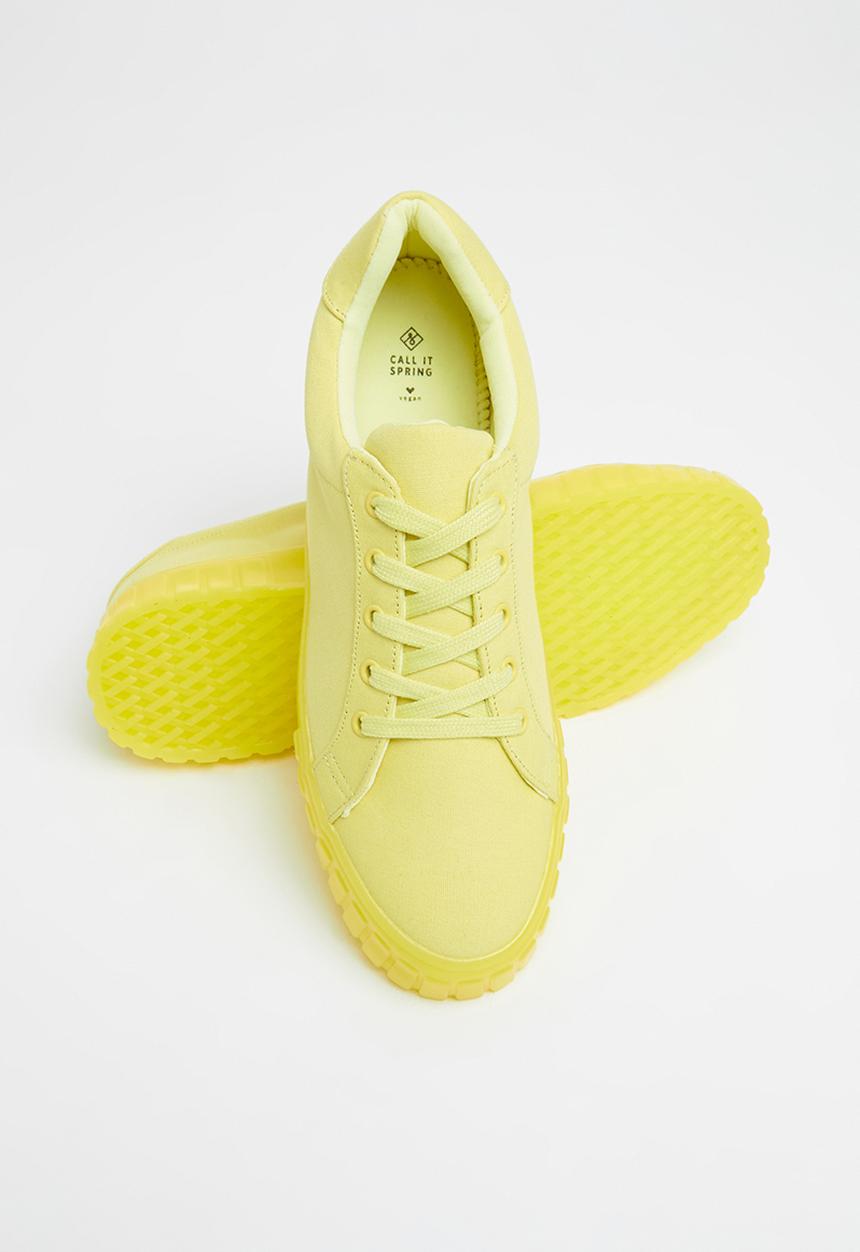 Call It Spring - Jordanna sneaker - bright yellow
