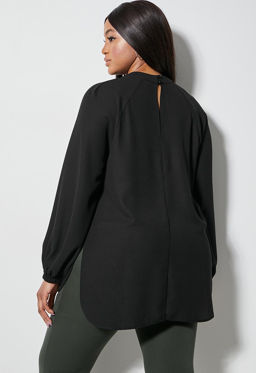 Superbalist - Basic shell blouse - black