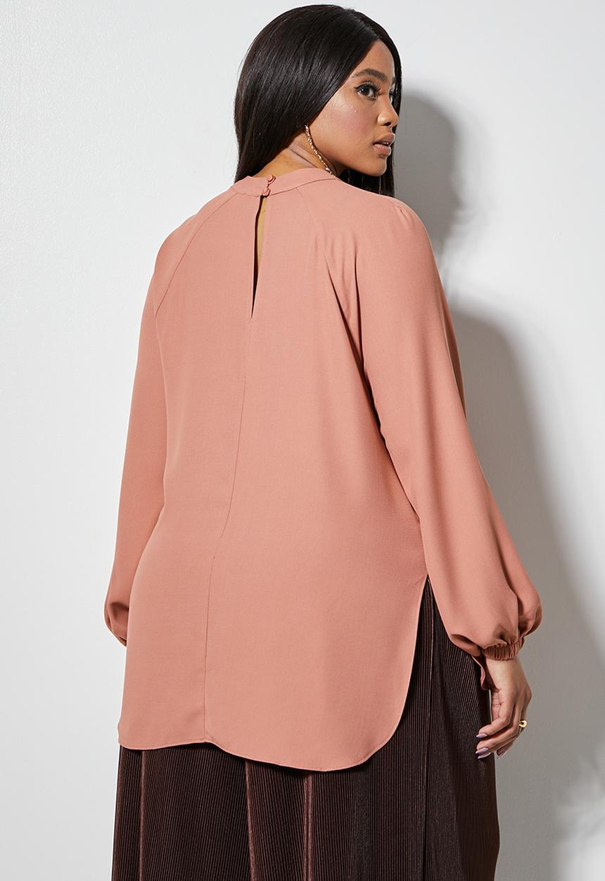 Superbalist - Basic shell blouse - mousse