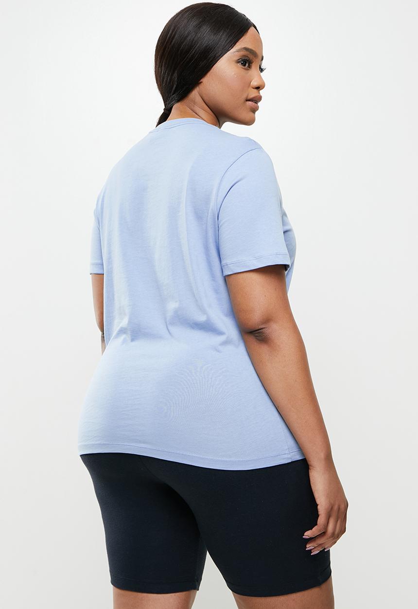 adidas Originals - Plus trefoil short sleeve tee - ambient sky