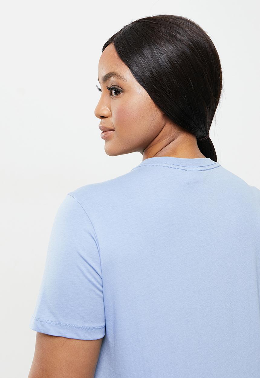 adidas Originals - Plus trefoil short sleeve tee - ambient sky