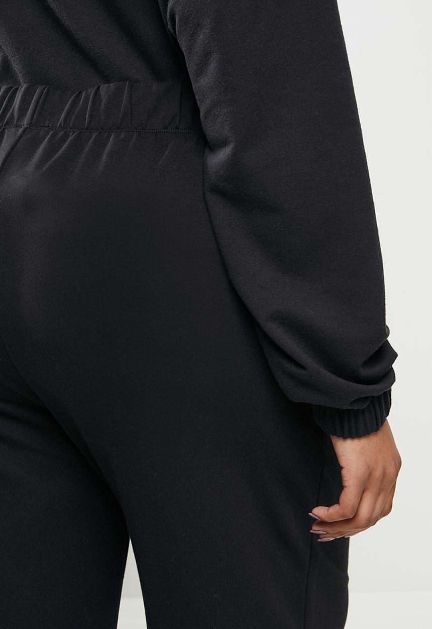Blake - Wide leg jogger - black