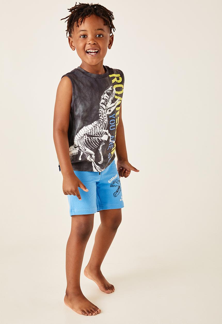 Flyersunion - Roarsome muscle tee - black