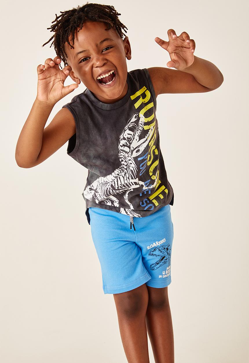 Flyersunion - Roarsome muscle tee - black