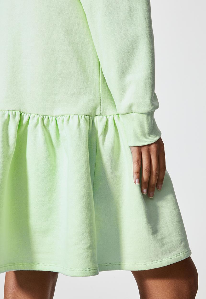 Superbalist - Long sleeve tiered sweat dress - caledon