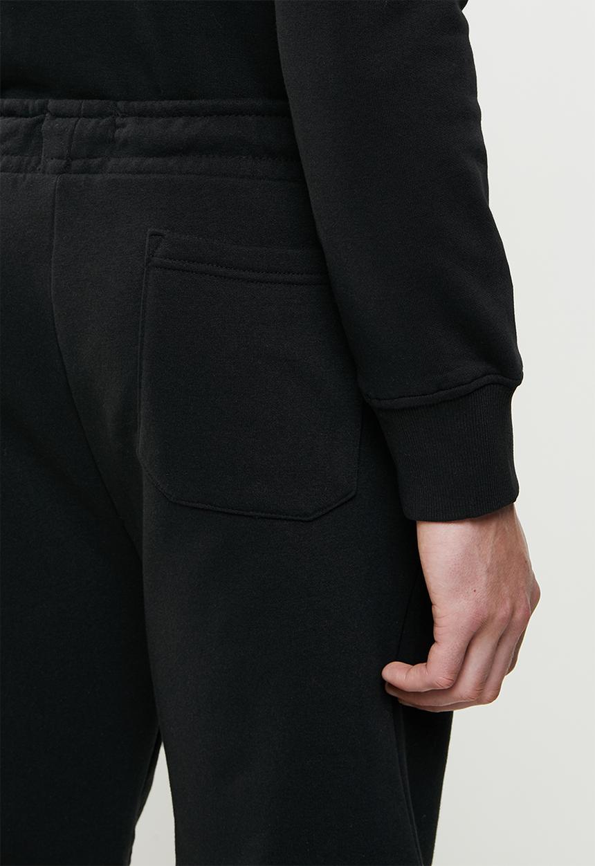 Brave Soul - City fleece shorts - jet black