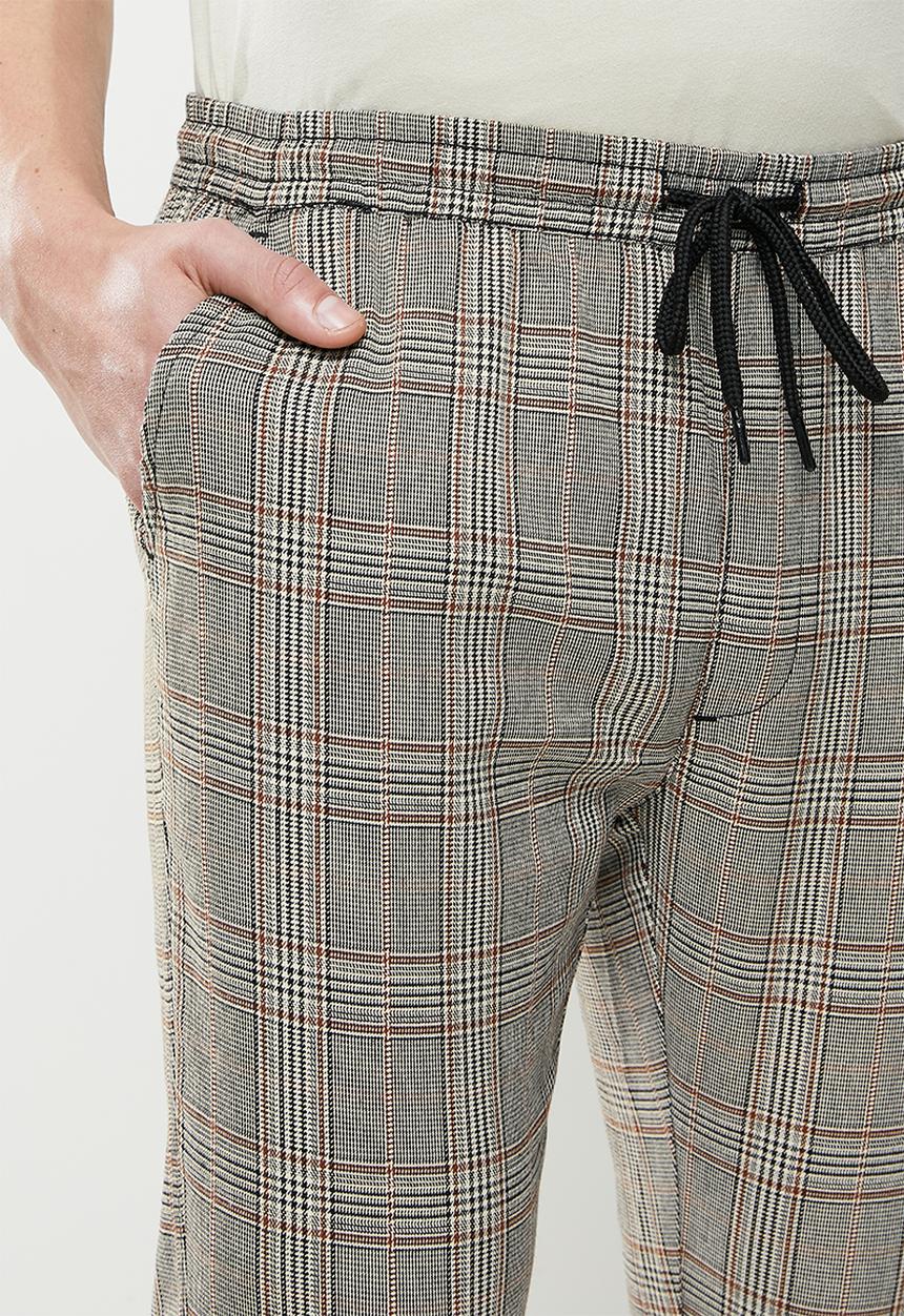 Brave Soul - Colton big check pants - multi