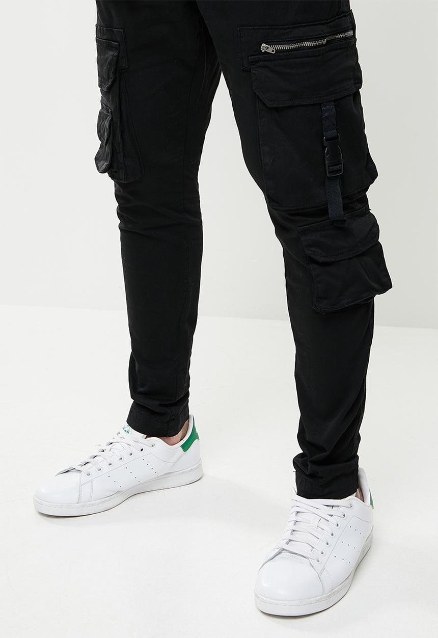 Brave Soul - Leeds utility cargo - jet black